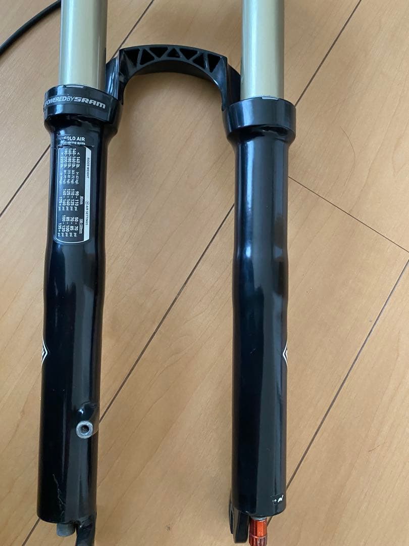ロックショックス　Recon Gold TK SL サスフォーク　26in