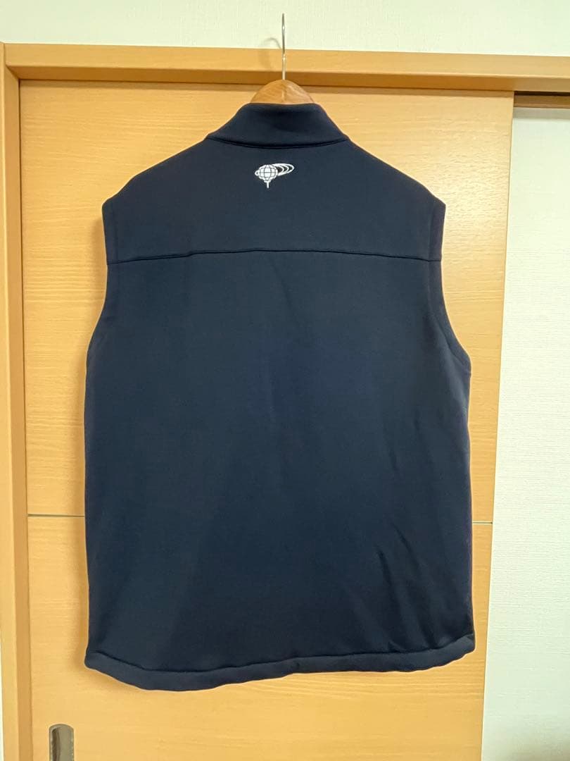 「BEAMS GOLF」 ベスト X-LARGE 【美品】ネイビー メンズ
