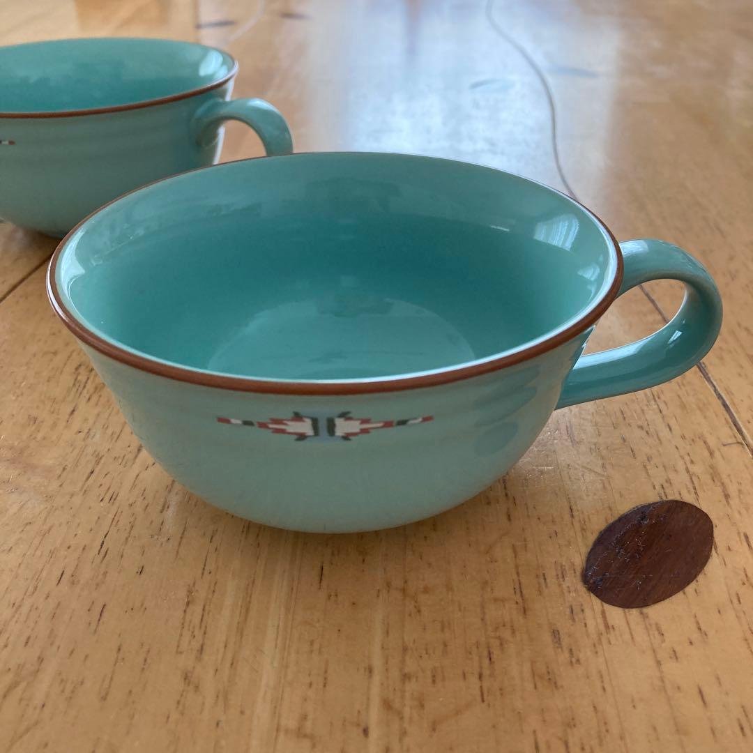 ノリタケ ストーンウェア ボルダーリッジ スープカップ　2個セット