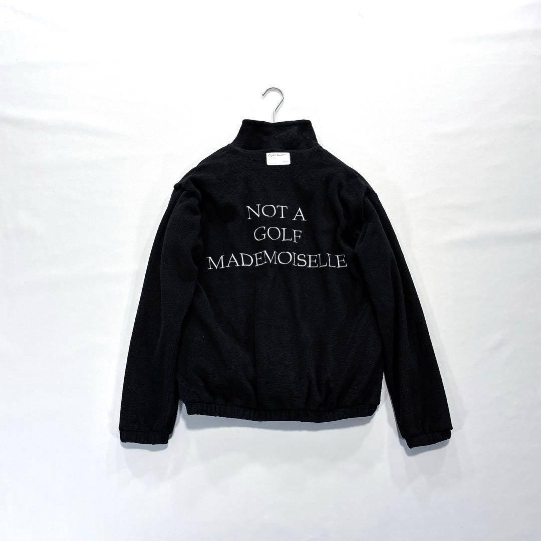 Cph/Golf キャプテンズヘルムゴルフ　ハーフジップ　フリース　黒　S