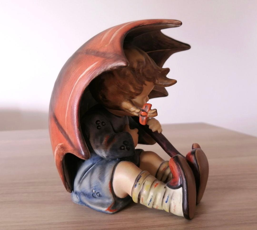 傘の少女 フンメル人形 ドイツ・ゲーベル アンブレラガール陶器 置物フィギュリン