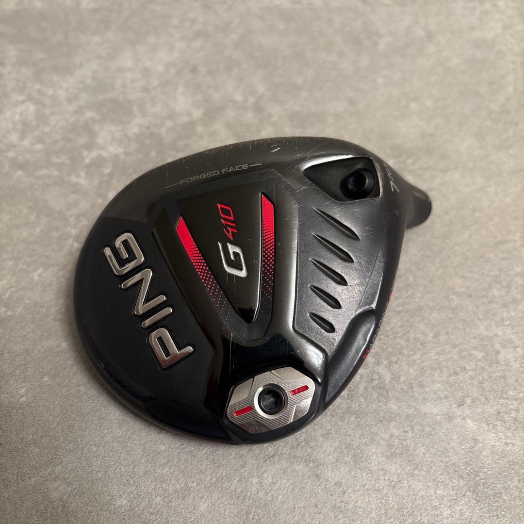 激美品 PING G410 フェアウェイウッド 7W 20.5度 ヘッドのみ