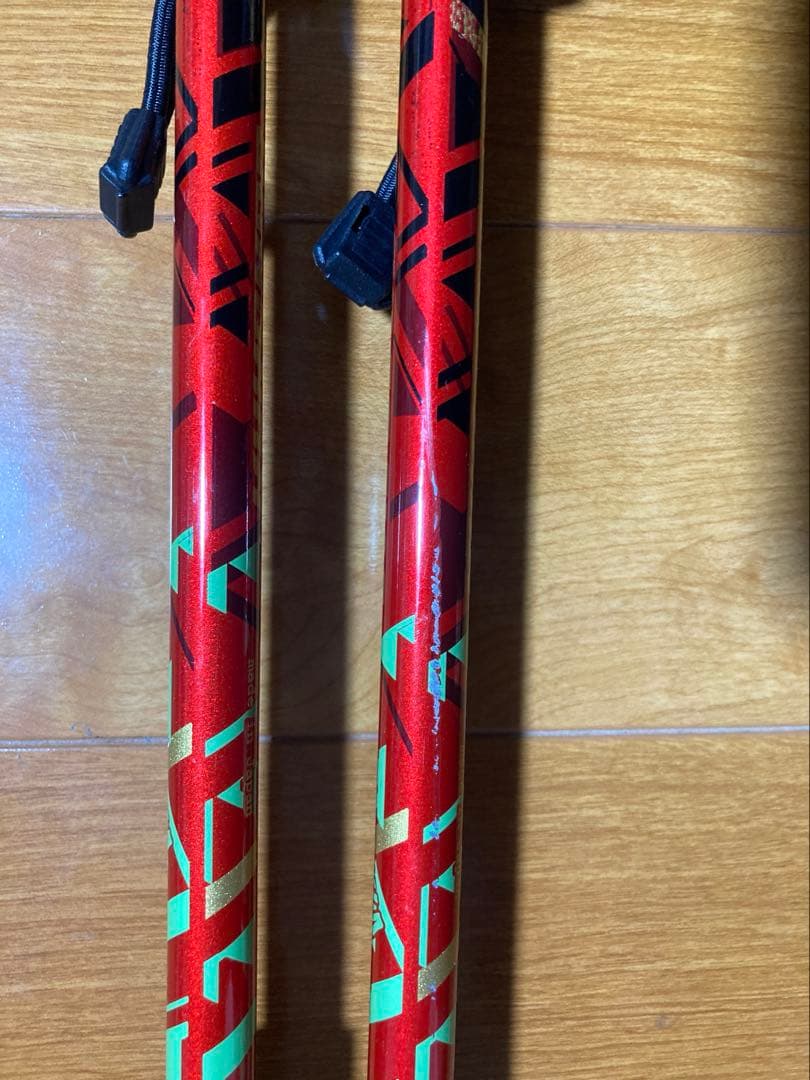 オガサカ　伸縮　スキーポール