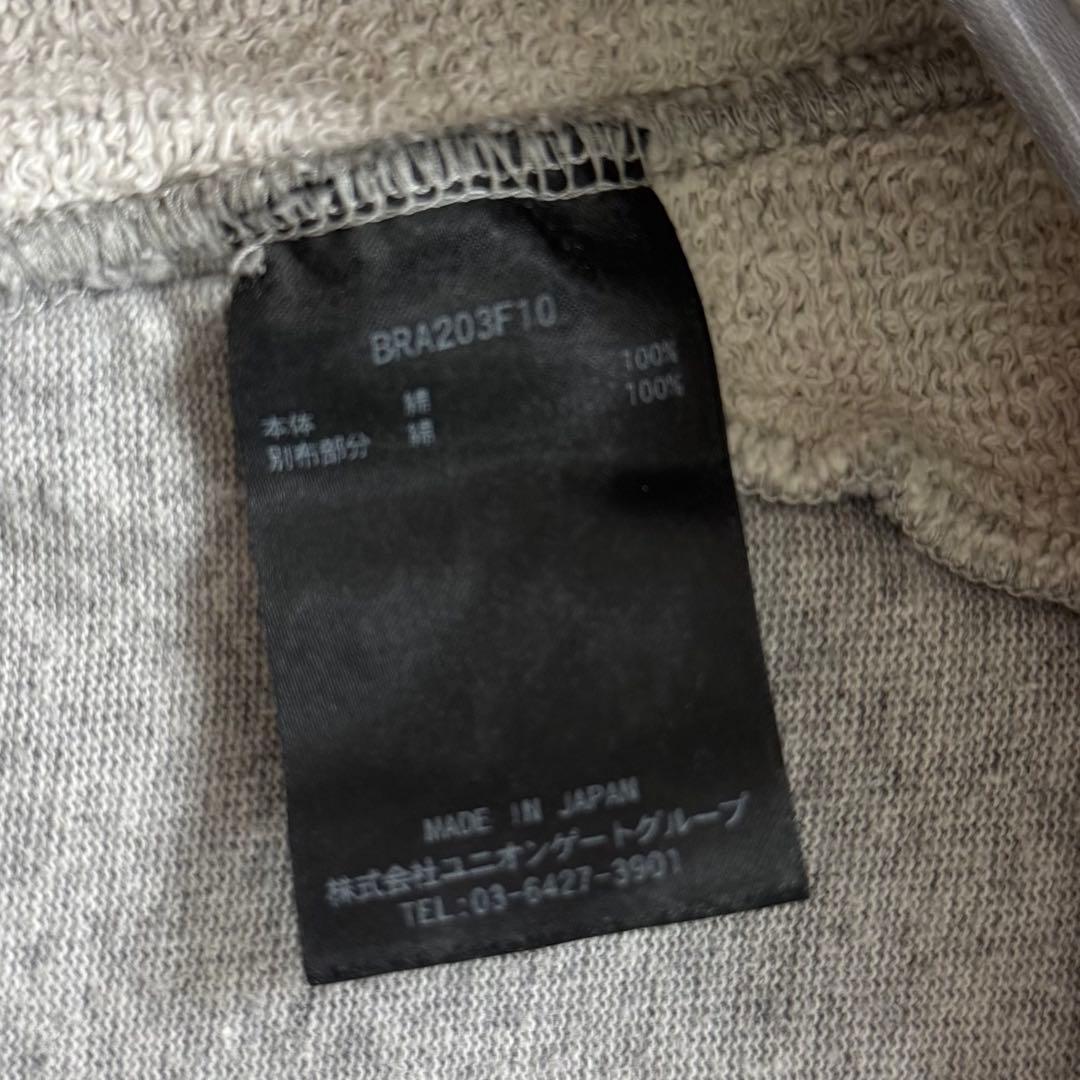 BRIEFING コットン パーカー GOLF メンズ グレー L