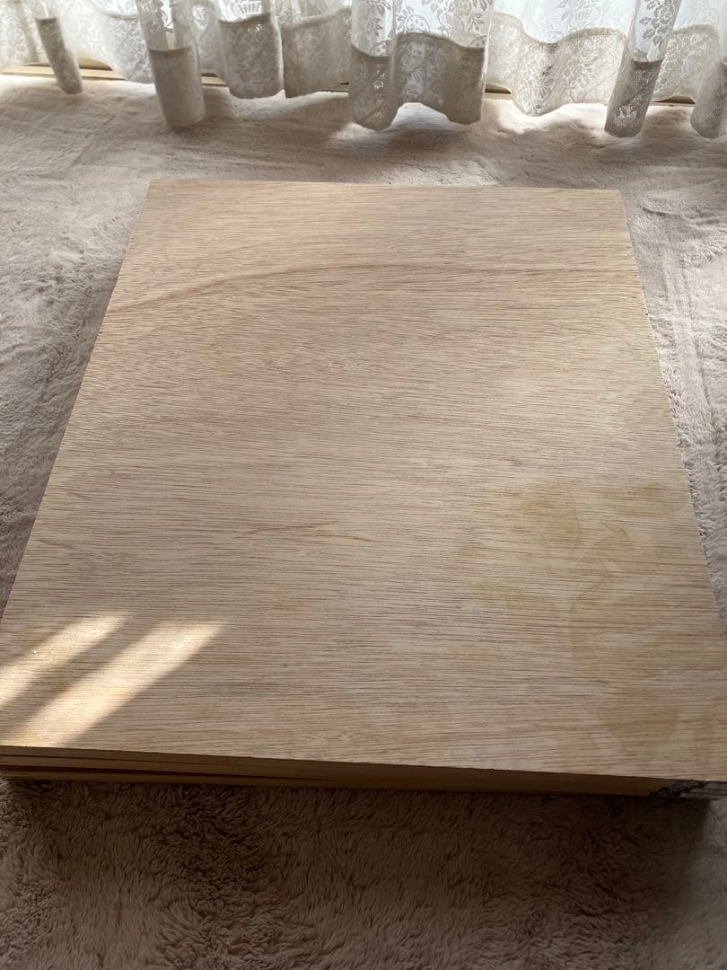 画材用木製パネル７点　F12 F6