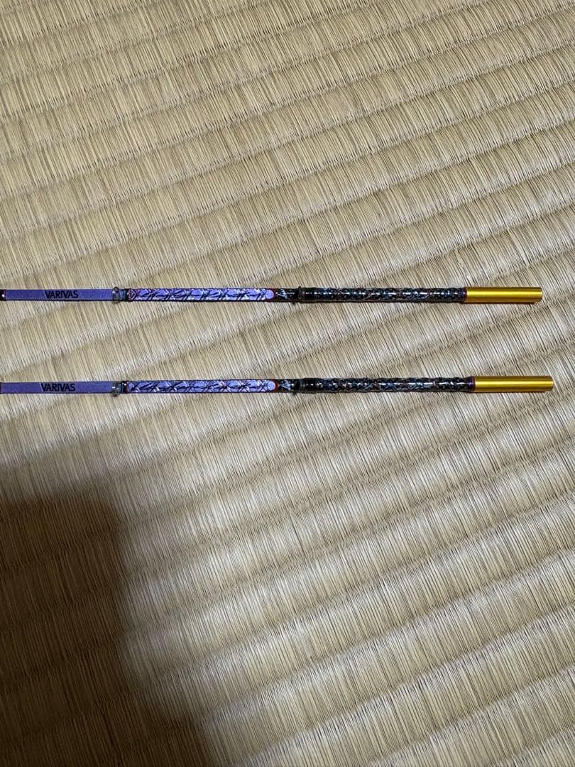 VARIVAS ワカサギ穂先 桧原MAX319 燻紫銀 SFX