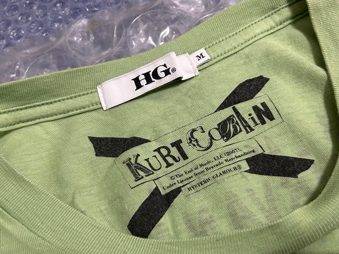 希少! ニルヴァーナ Tシャツ ① カートコバーン　ヒステリックグラマー HG