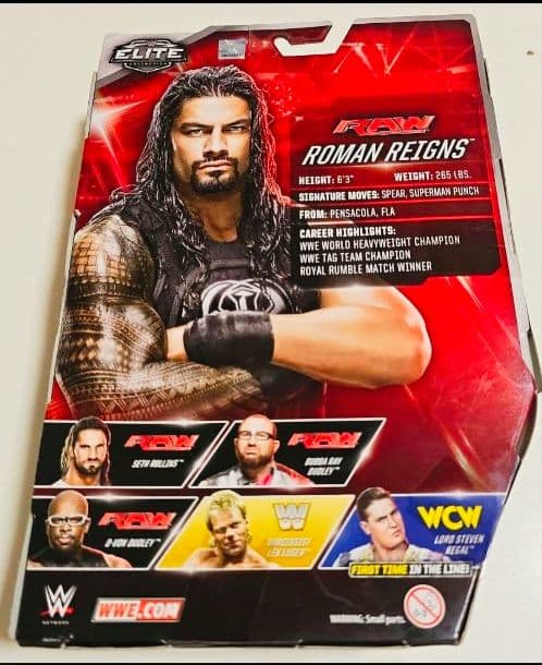WWE Elite Series ロマン・レインズ フィギュア(未開封品)