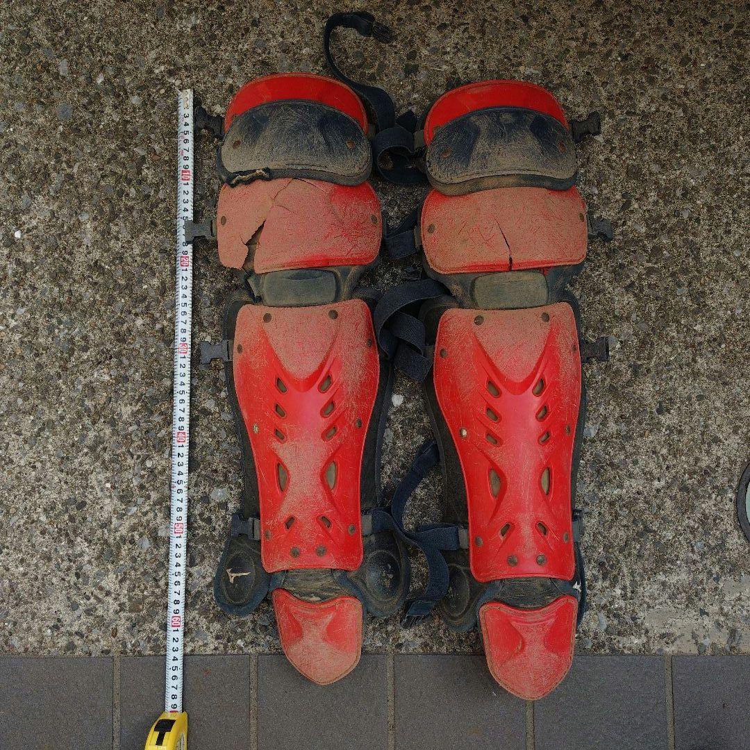 【中古】Mizno Pro　JSA　キャッチャーレガース
