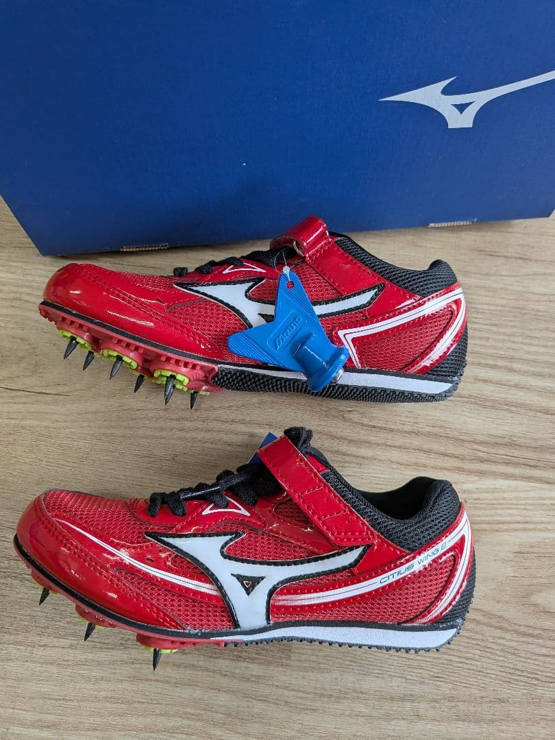 Mizuno シティウスウイング2 陸上スパイク 22cm・新品未使用