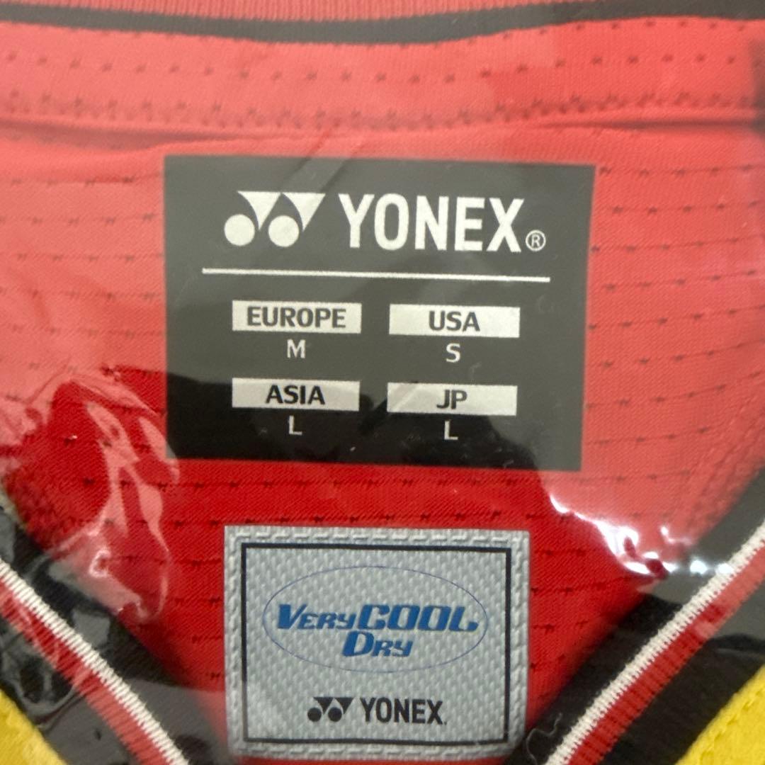 YONEX 日本代表 ゲームシャツ ユニ Lサイズ