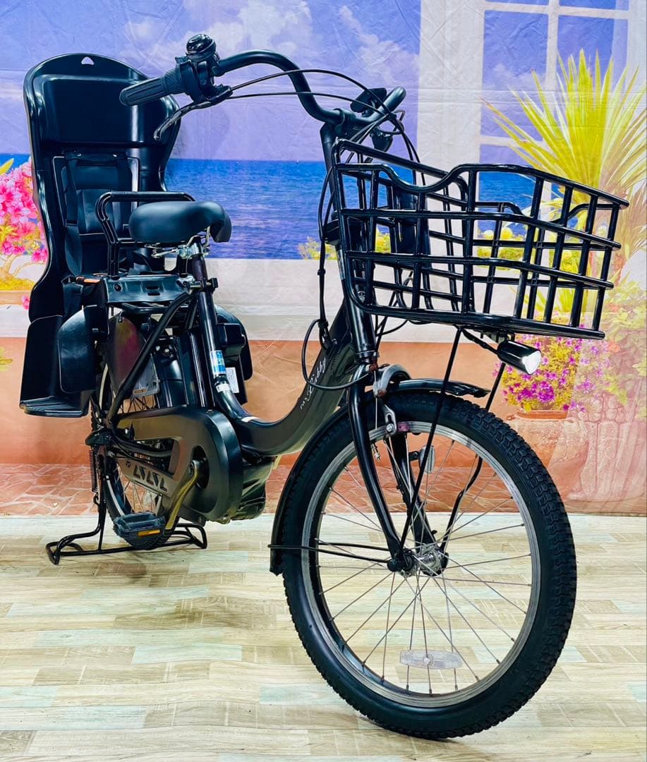 人気モデル！パスバビー12AH⭐️ヤマハ子供乗せ電動アシスト自転車Y3563