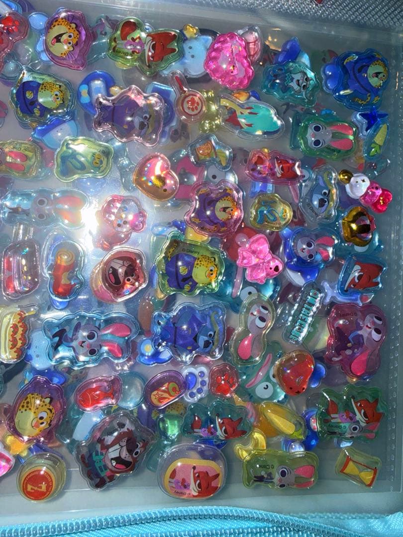 ディズニープチドロ サンリオボンボンドロップシールドデカシール帳完成品❤︎