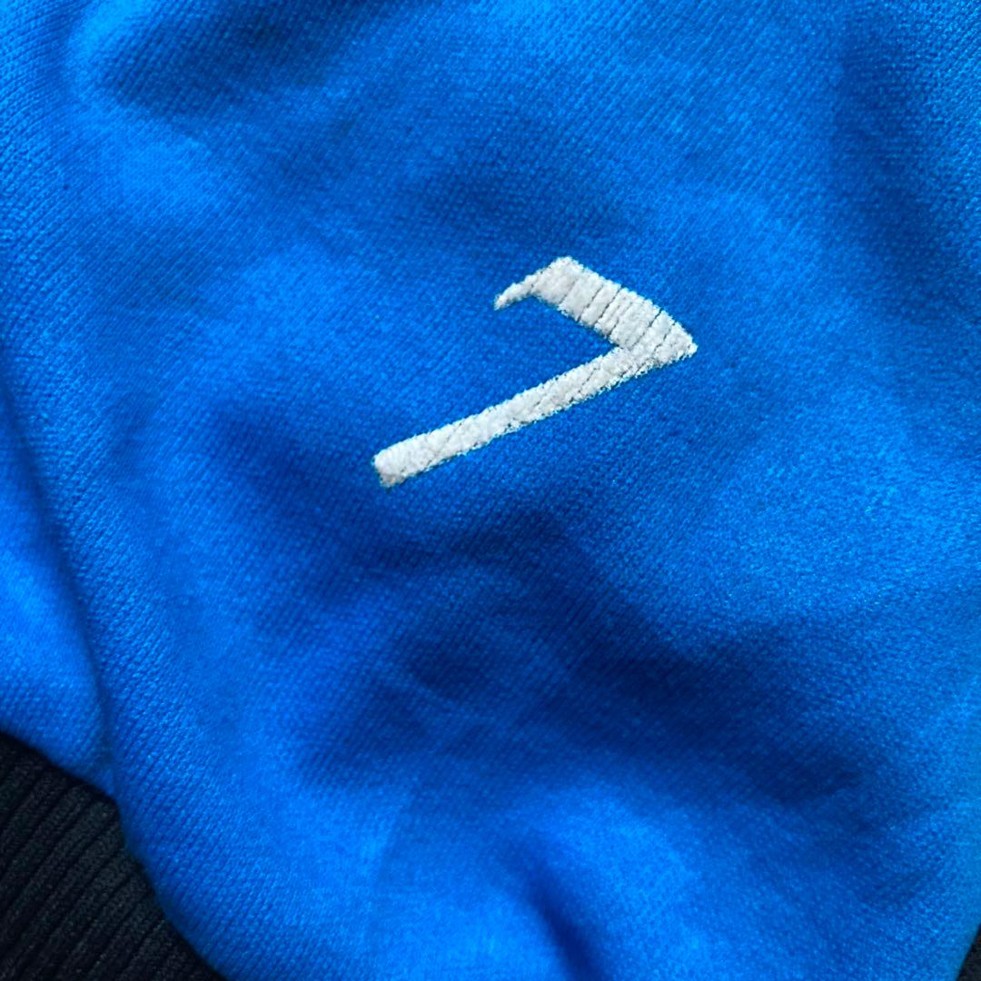 80s adidas ドイツサッカー ヴィンテージトラックジャケット 企業ロゴ