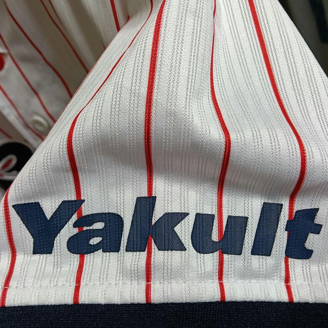 マジェスティック製 ヤクルトスワローズ 原樹理 ハイクオリティユニフォーム／M