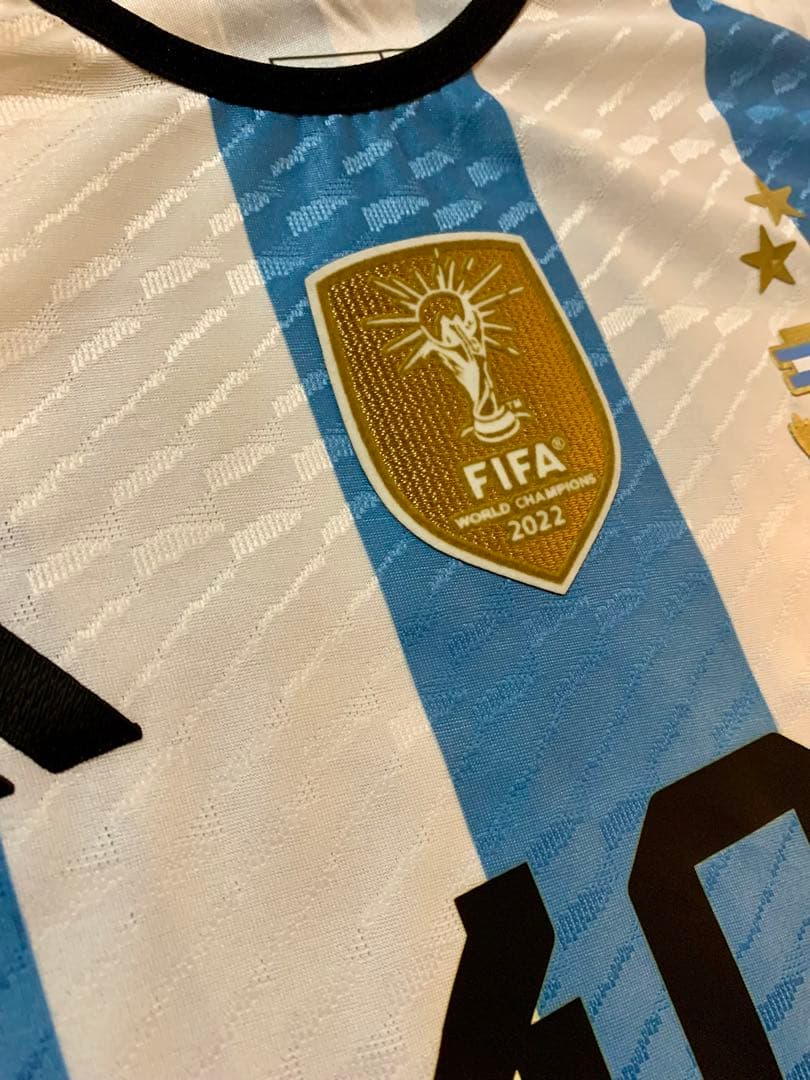 アルゼンチン代表2022年ワールドカップ優勝ユニフォームMessi #10