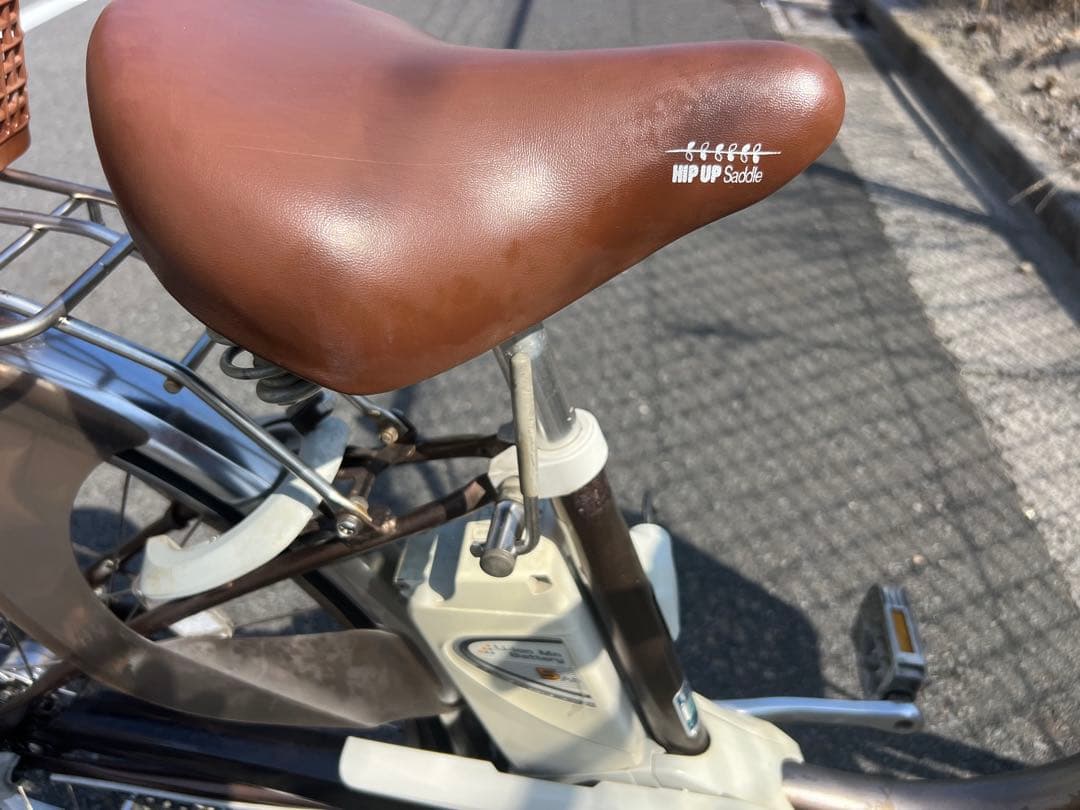 Panasonic VIVIDX電動アシスト自転車キレイな自転車26インチ