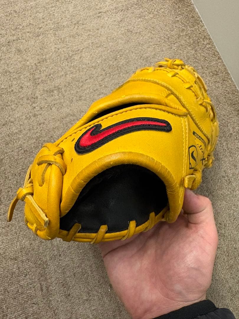 【美品】NIKE Nike ナイキ 軟式グローブ ファーストミット 希少 廃盤品