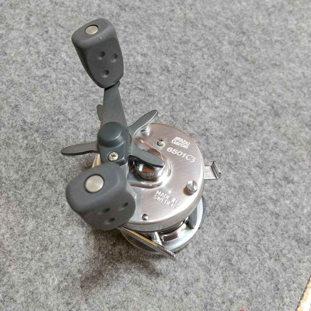 美品 アブ アンバサダー 6501-C3 左ハンドル