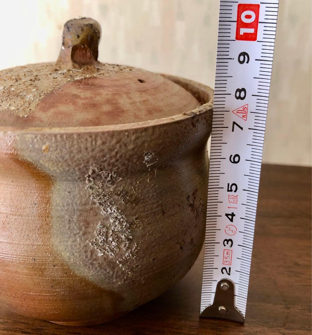 〈未使用〉備前焼 松園 宝瓶 煎茶道具 茶道具 骨董 陶芸 茶器 急須