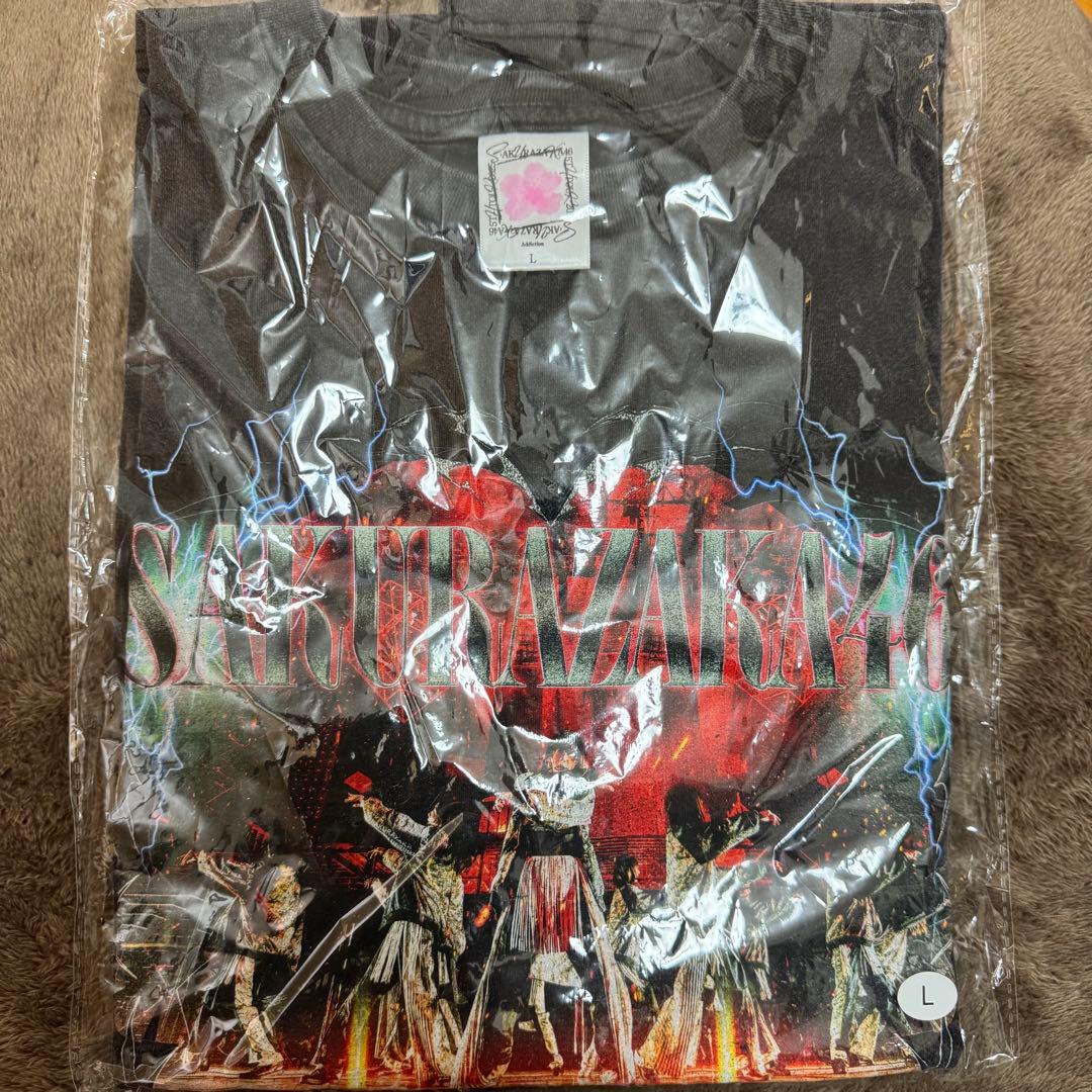 櫻坂46 ロックTシャツ Lサイズ