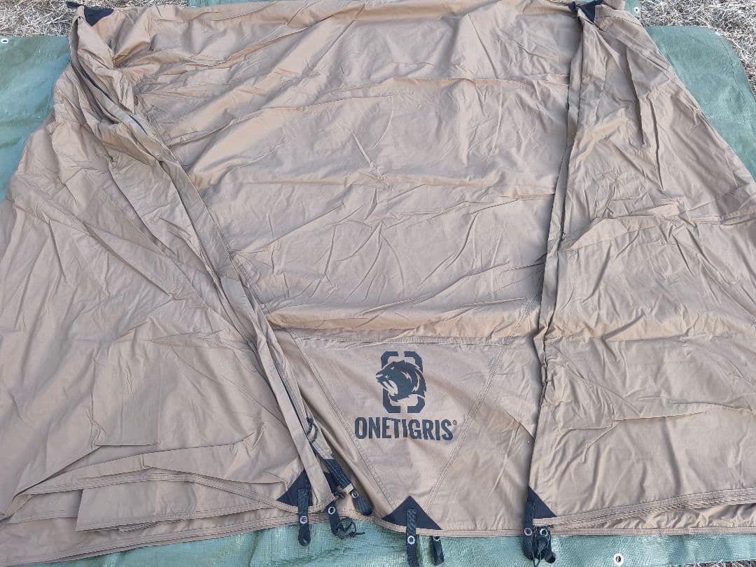 【美品】OneTigris ROC SHIELD TC ロックシールド　ブラウン
