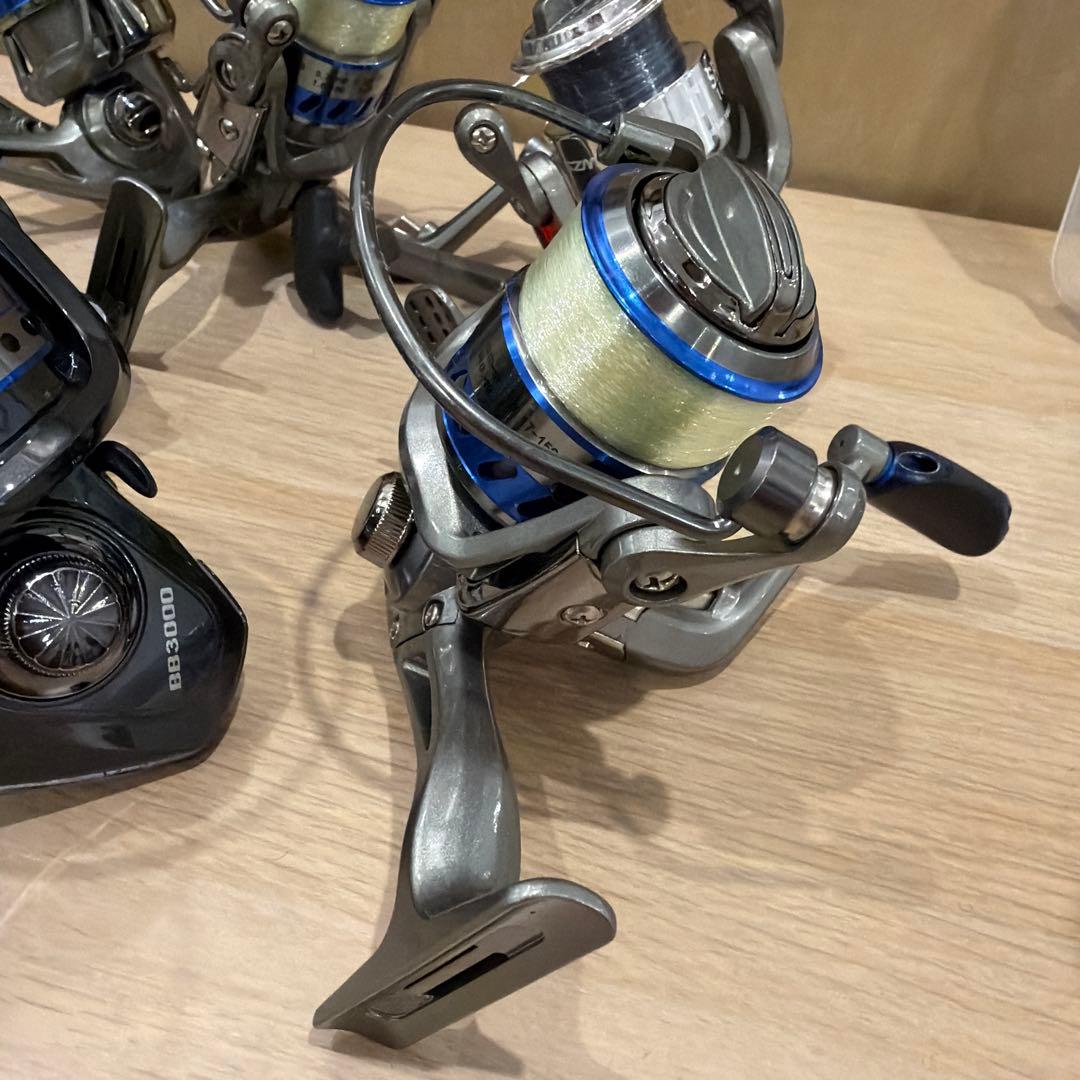 スピニングリール 11個セット 上州屋