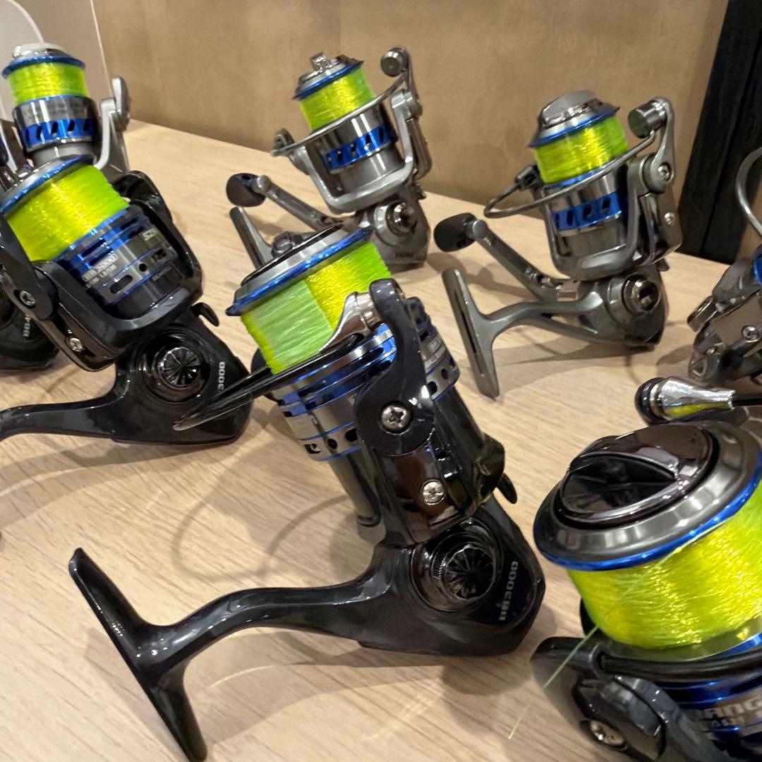 スピニングリール 11個セット 上州屋