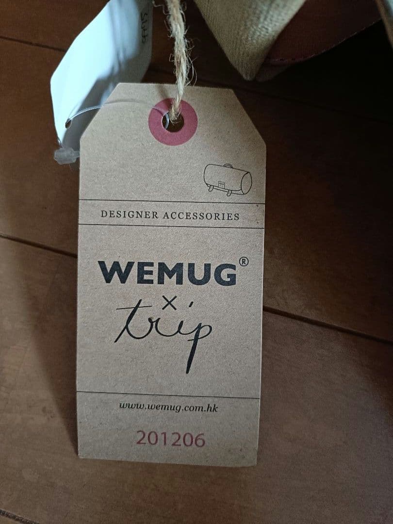 WEMUG帆布サイクルバック ハンドルポーチ ヴィンテージ物 未使用長期保管品