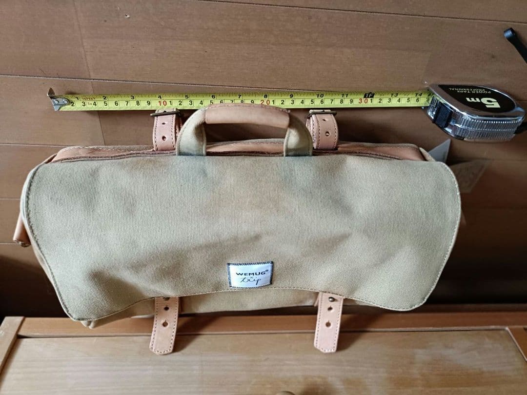 WEMUG帆布サイクルバック ハンドルポーチ ヴィンテージ物 未使用長期保管品