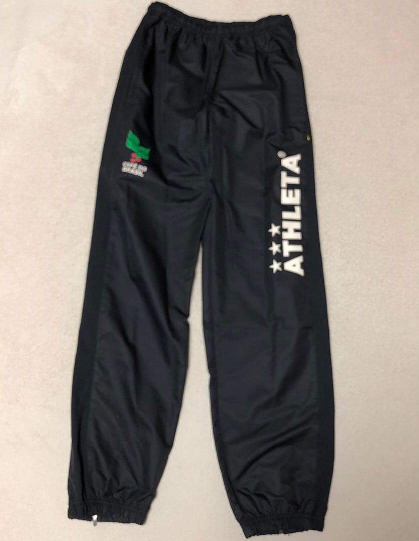 美品　ATHLETA ウインドブレーカー上下　セットアップ　防寒　ブラック　M