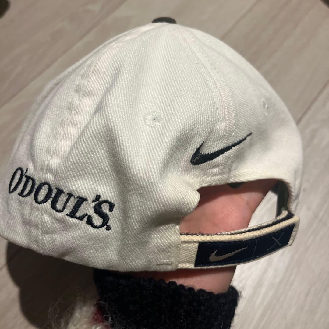 Nike ゴルフキャップ ホワイト/ブラック O'Doul's