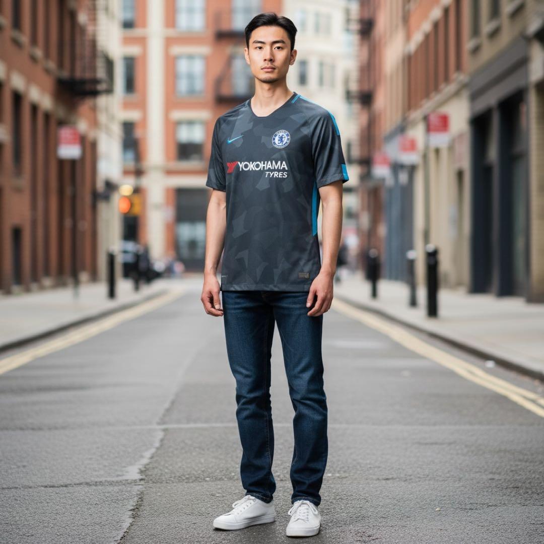 【Used】サッカーユニフォーム Chelsea FC17/18オーセンティック