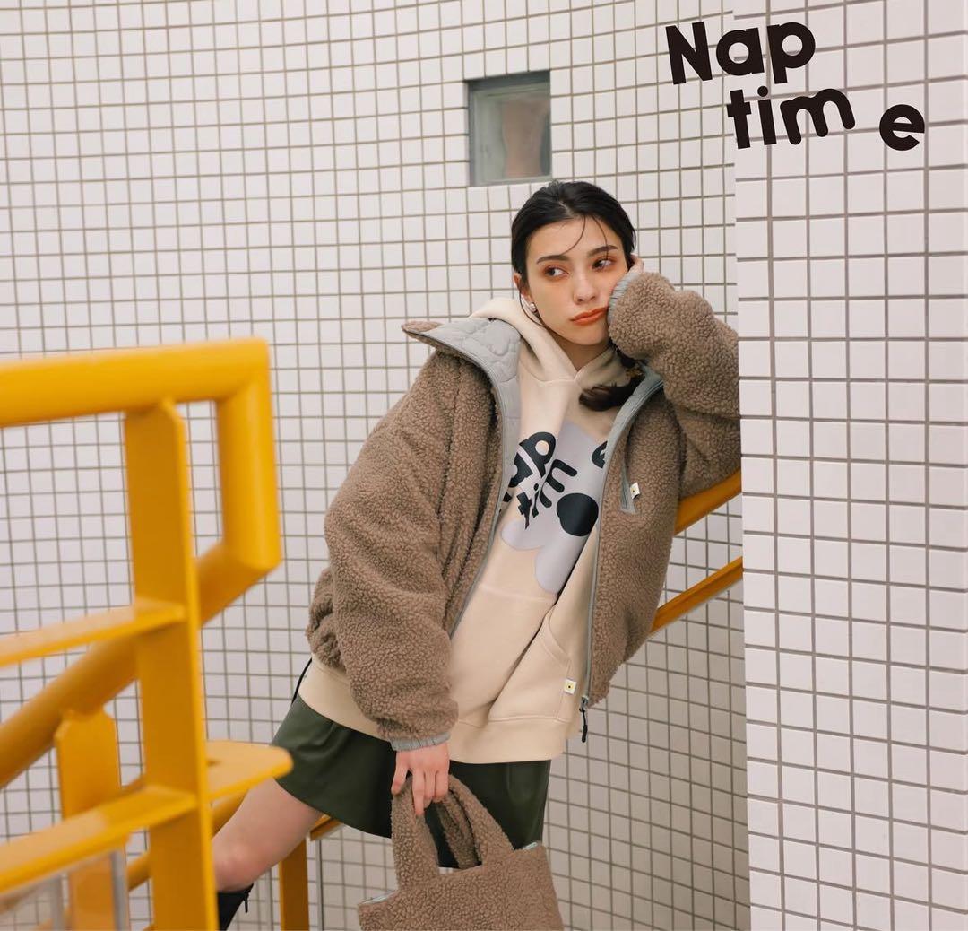 ナップタイム　naptime. Nissy 西島隆弘　スウェット　パーカー