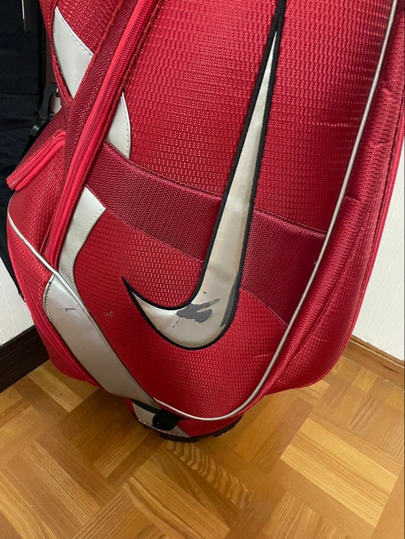 Nike キャディバッグ レッド
