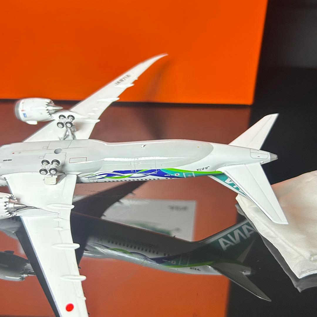 Jcwings ANA B787-9 JA871A グリーンジェット 1/400