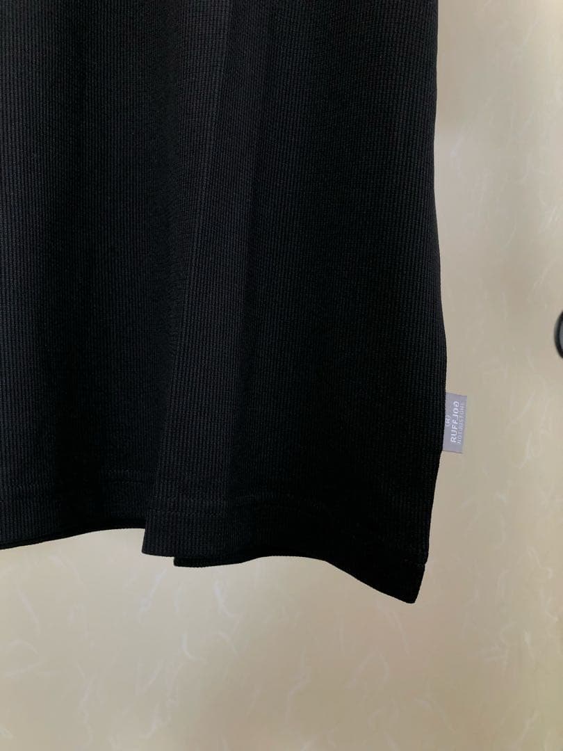 RUFFLOG MOCK NECK SHIRTS サイズXL ブラック