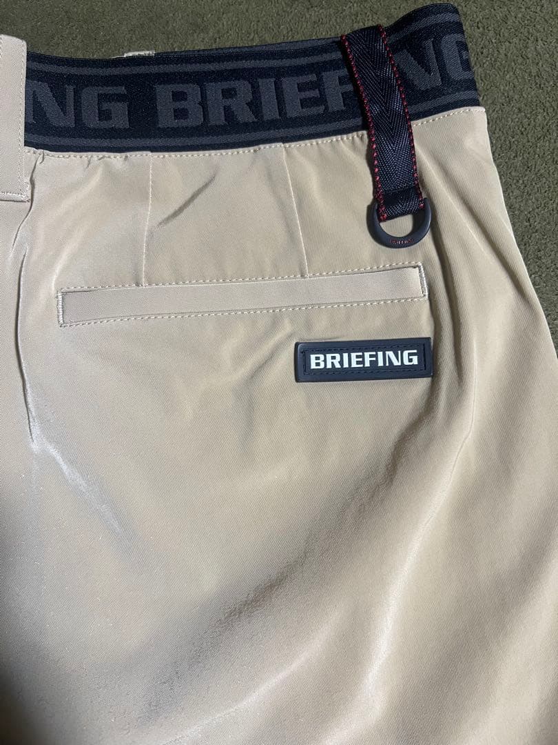 BRIEFING ハーフパンツ ベージュ M
