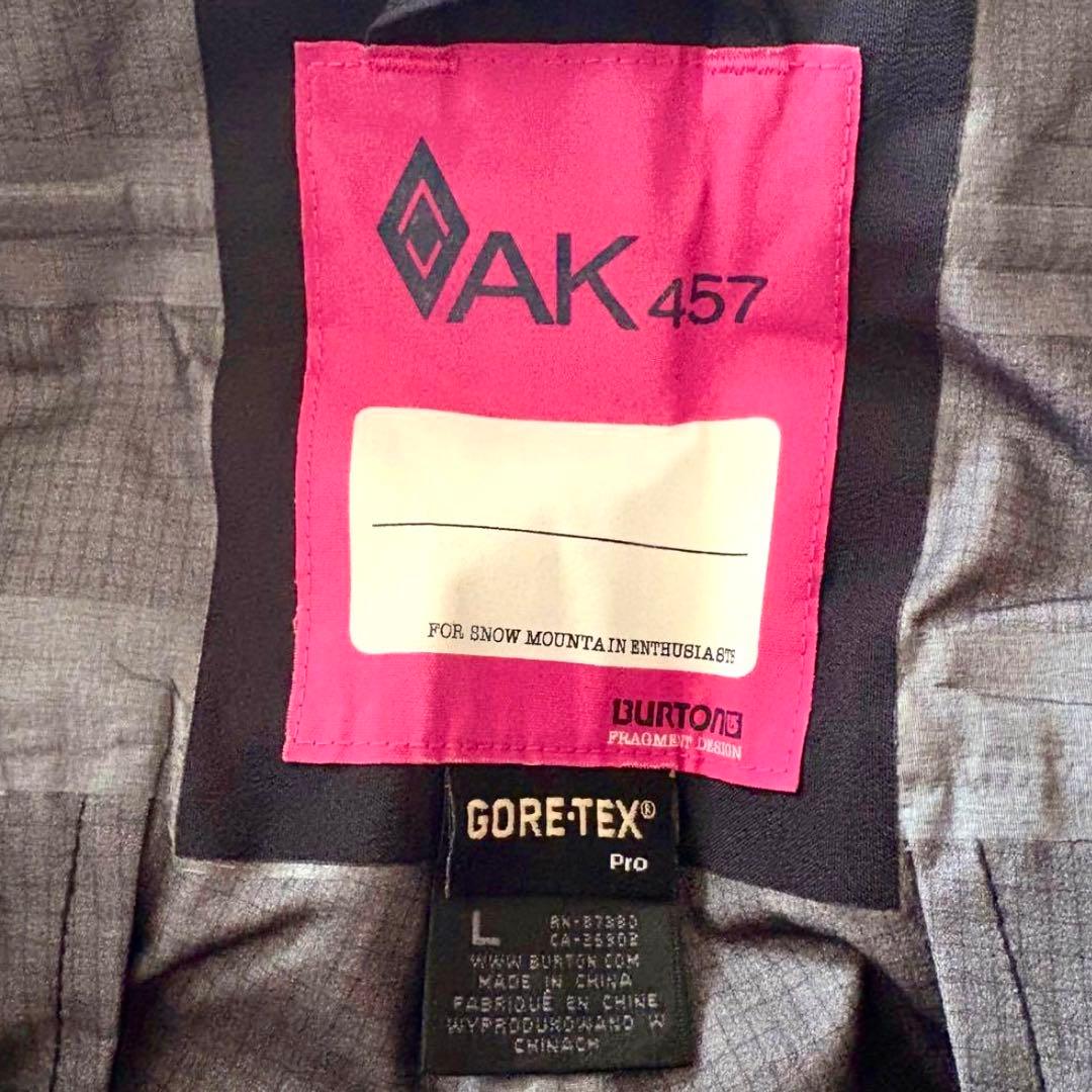 BURTON 藤原ヒロシ　AK457 GORE-TEX Pro メンズ　 L