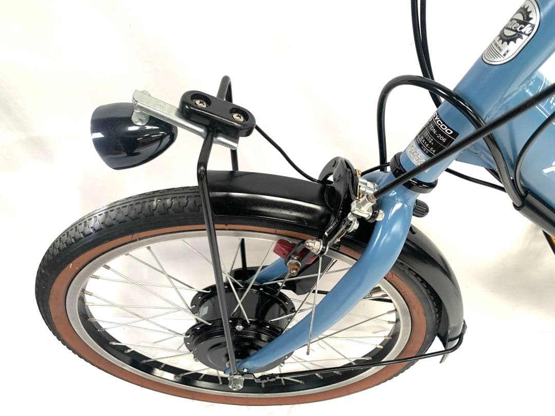 【即乘】Peltech折り畳み電動アシスト自転車20インチ 動作確認済
