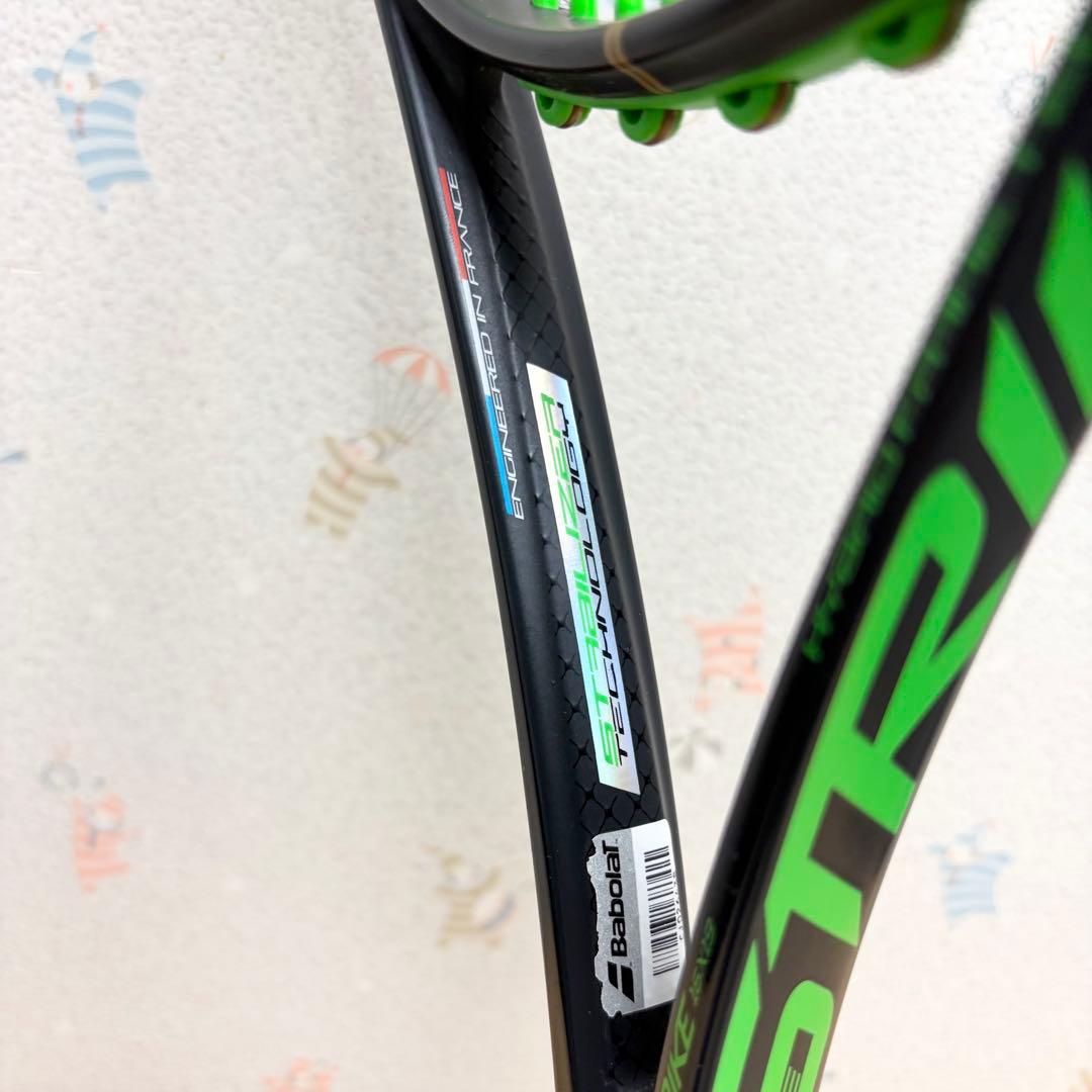 バボラ Pure Strike 16x19 テニスラケット グリーン G2