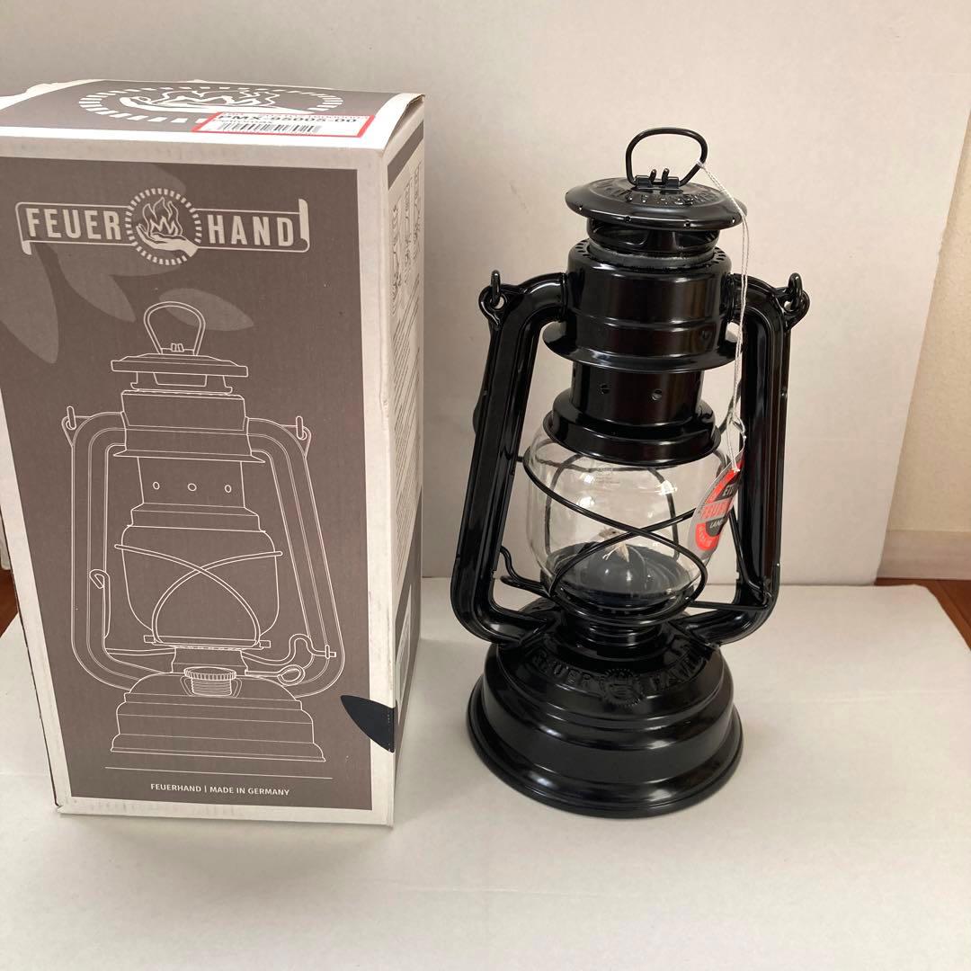 FEUERHAND 276 ランタン ドイツ製　ジェットブラック　BLACK