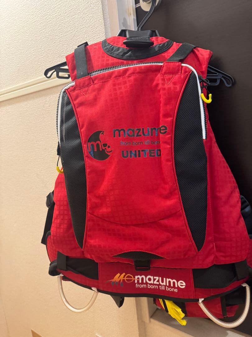 mazume ライフジャケット レッド (おまけでDRESSのバッグ)
