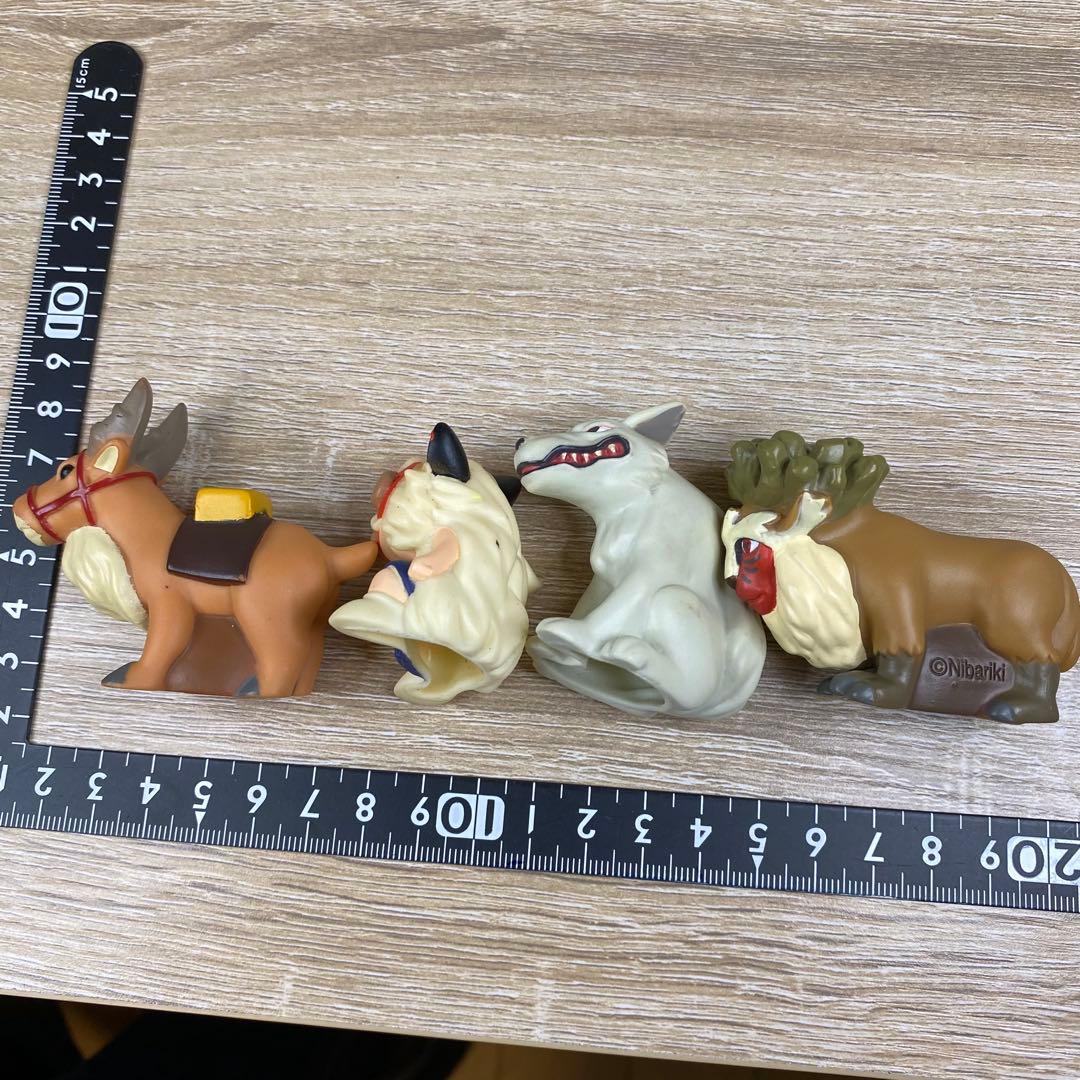 【廃盤稀少品】もののけ姫 指人形 4体セット どんぐり共和国