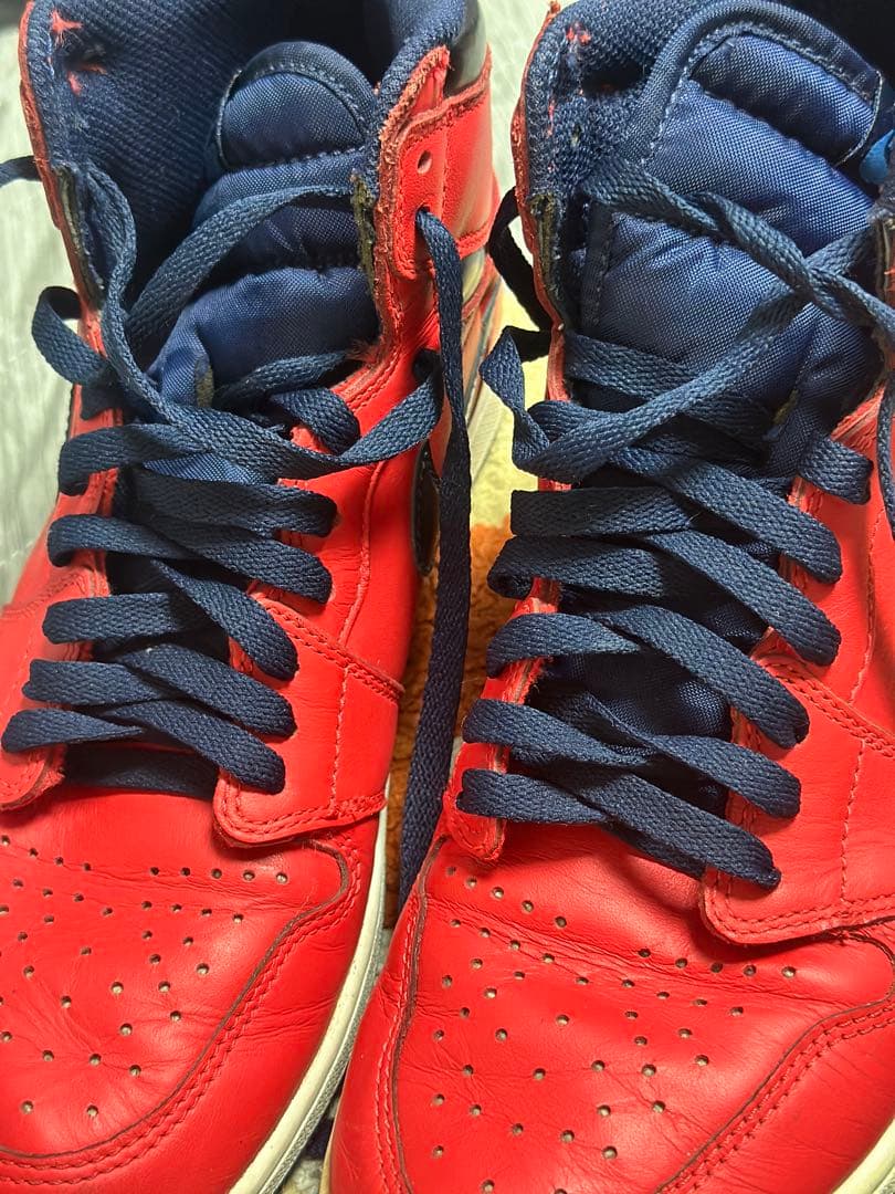 Air Jordan レッド ハイカットシューズ