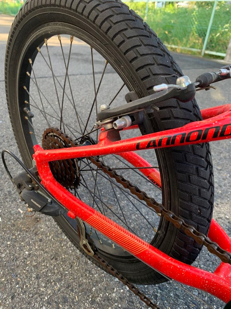 U*2様 Cannondale MTB 20インチ タイヤ交換済み　　　　　手渡