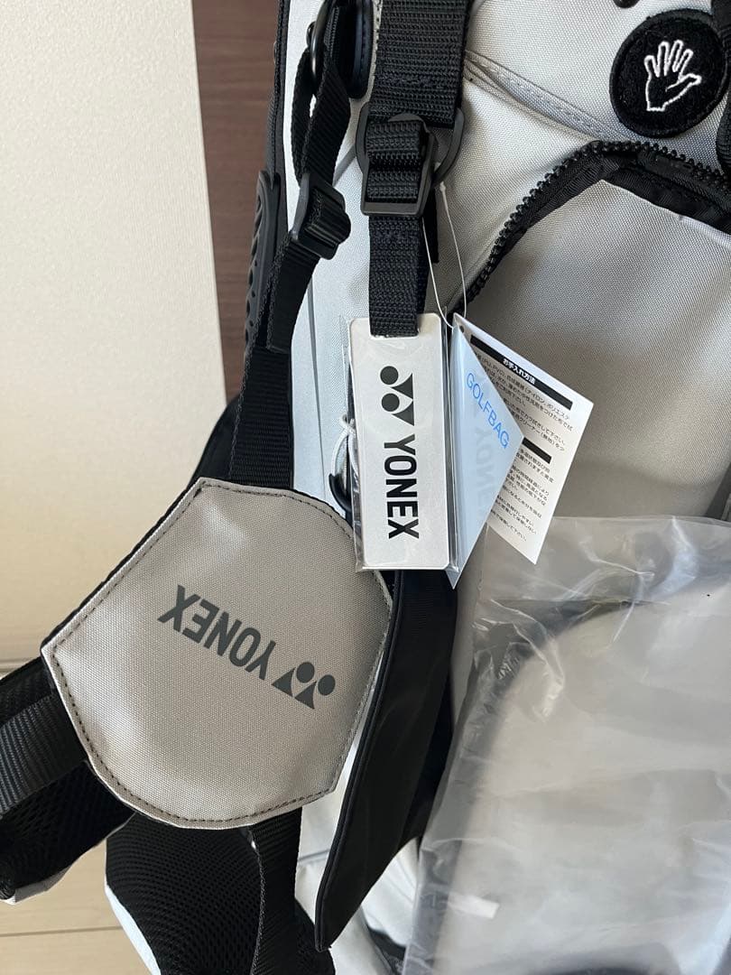YONEX スタンド付きキャディバッグ グレー