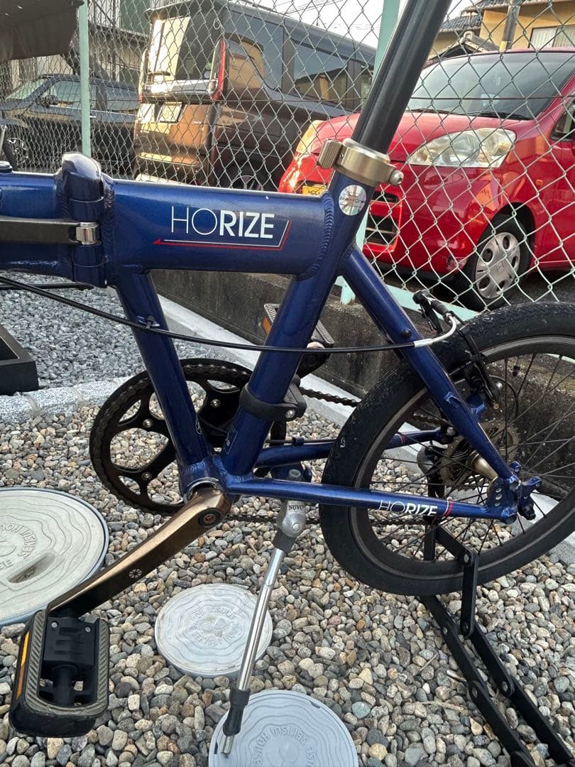 DAHON HORIZE ネイビー 折りたたみ自転車