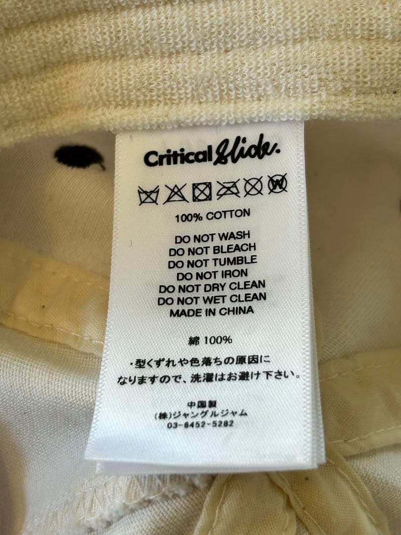 クリティカルスライド TCSSバードウェルコラボダブルロゴ刺繍キャップ メンズ