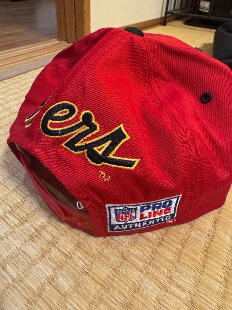 VINTAGE 90s NFL 49ers cap バンバン値下げします！
